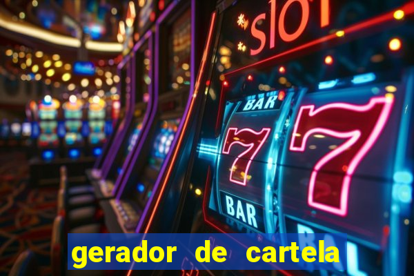 gerador de cartela de bingo